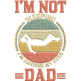 Im-Not-Sleeping-Im-Resting - Father Embroidery Design - FineryEmbroidery